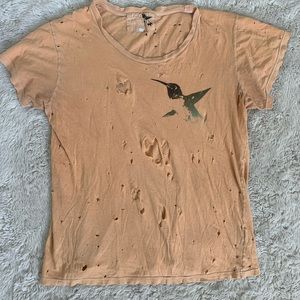 Free city life nature love reworked distressed tee